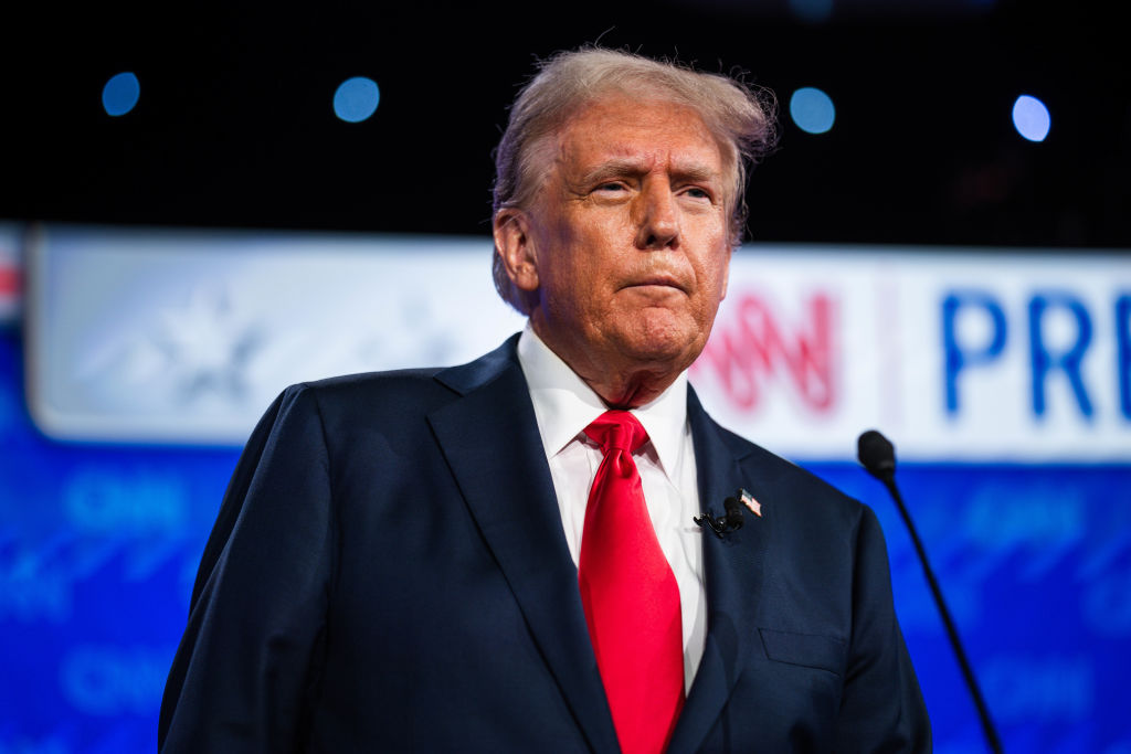 Donald Trump Falsely Claims Joe Biden Is Dropping Out Of The Race And ‘That Means We Have Kamala’