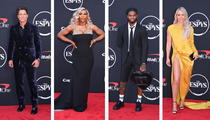 Winning Celebrity Looks from the 2024 ESPY Awards