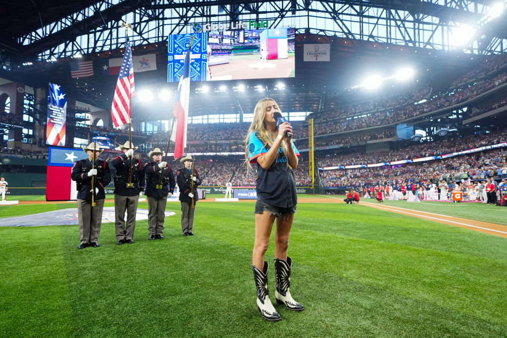 Ingrid Andress’ National Anthem Performance Receives Social Media Roast, Deemed Worst Rendition of All-time