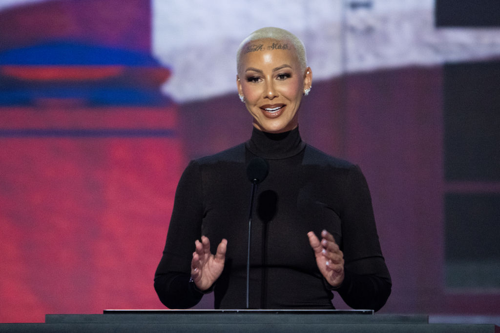 Amber Rose Endorses Trump During RNC Speech: “This Is Where I Belong”