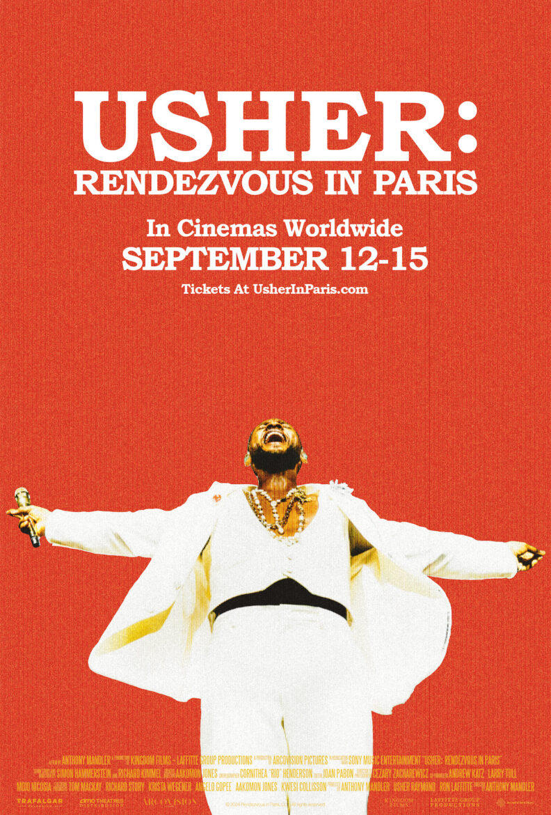 Usher Announces USHER: RENDEZVOUS IN PARIS Concert Film Coming To Global Cinemas This Fall