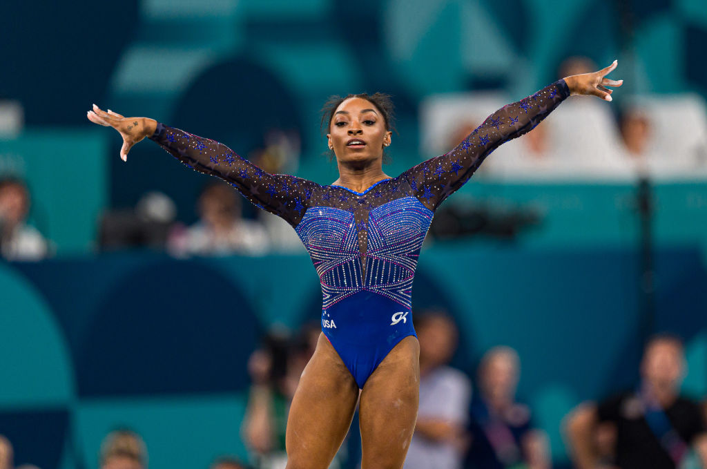 Simone Biles Jabs Donald Trump After Winning 6th Gold Medal, Says “I Love My Black Job”