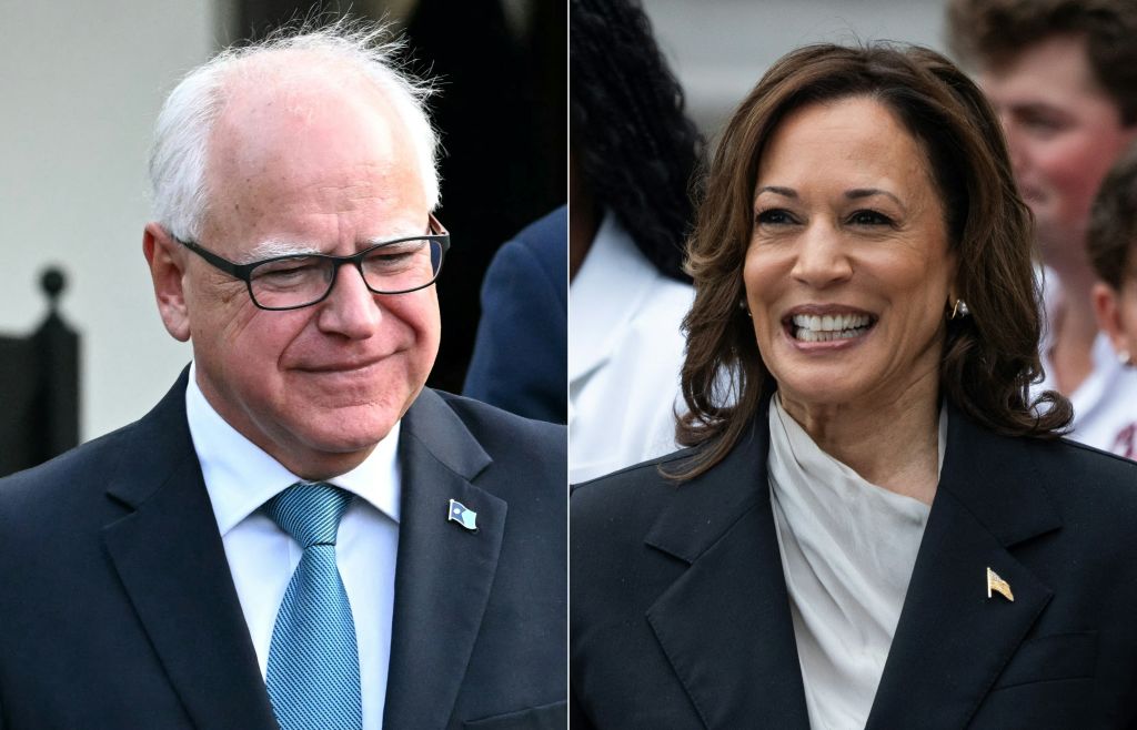 Kamala Harris Announces Walz For VP Running Mate