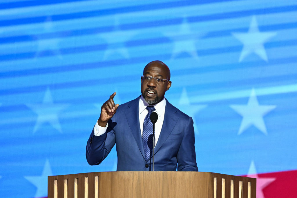 Sen. Raphael Warnock Embodies The Power of The Black Church on the DNC Stage