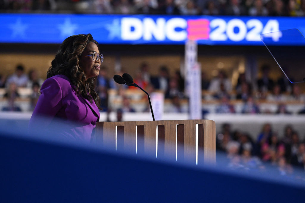 At The DNC, Oprah Winfrey Honors Kamala Harris As ‘The Best Of America’