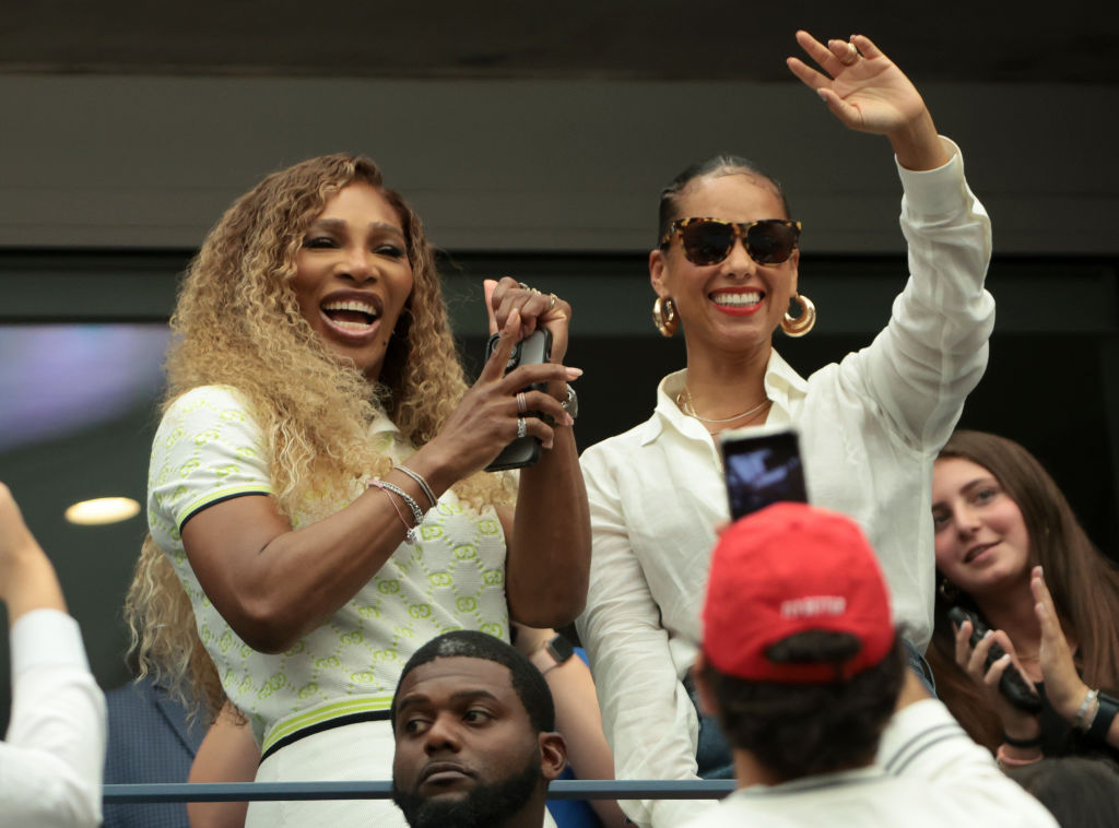 Serena Williams And Alicia Keys Serve BFF Goals At The U.S. Open