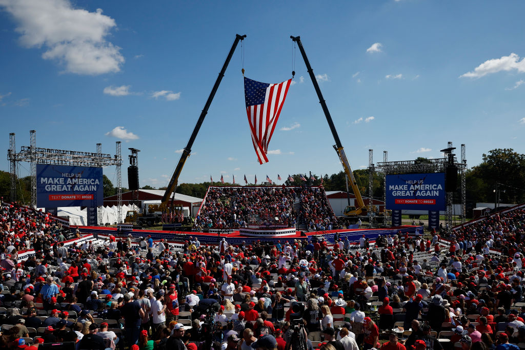 Donald Trump Returns to Butler, Pennsylvania, Rally At Site Of Assassination Attempt