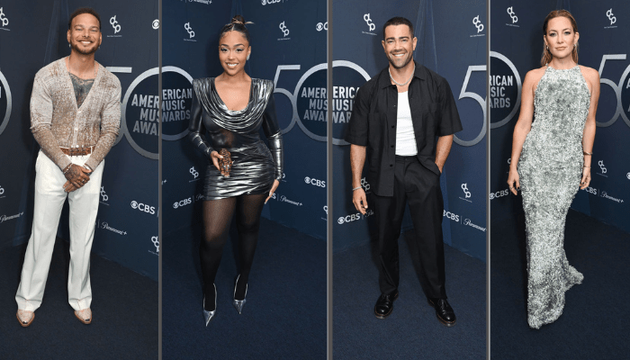 Celebs Celebrated 50 Years of the American Music Awards in Style