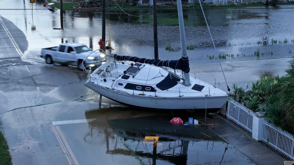 Photos From Hurricane Milton Category 3 Storm In Central Florida