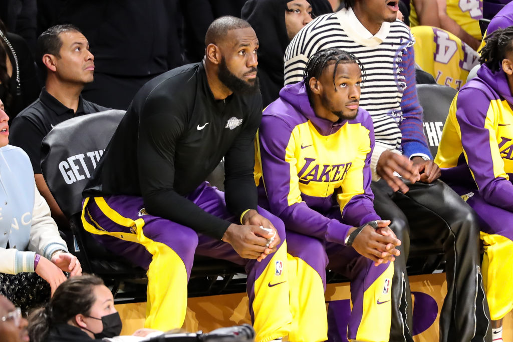 NBA History: Lebron and Bronny James Become First Father-Son Duo to Play Together