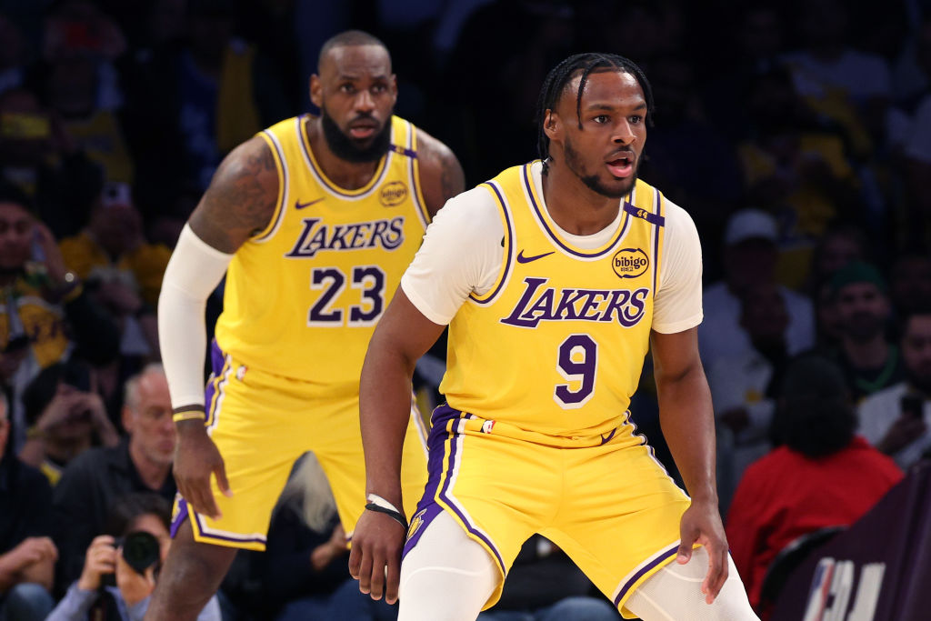 The James Family Stepped Out In Style To Watch LeBron And Bronny’s Iconic Father-Son NBA Debut