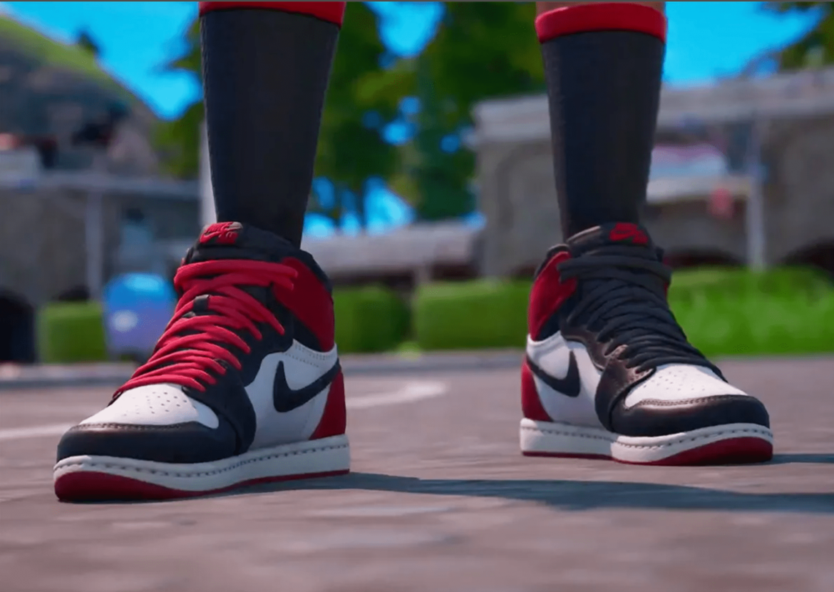 The Air Jordan 1 “Black Toe Reimagined” Is Coming Back… In ‘Fortnite’