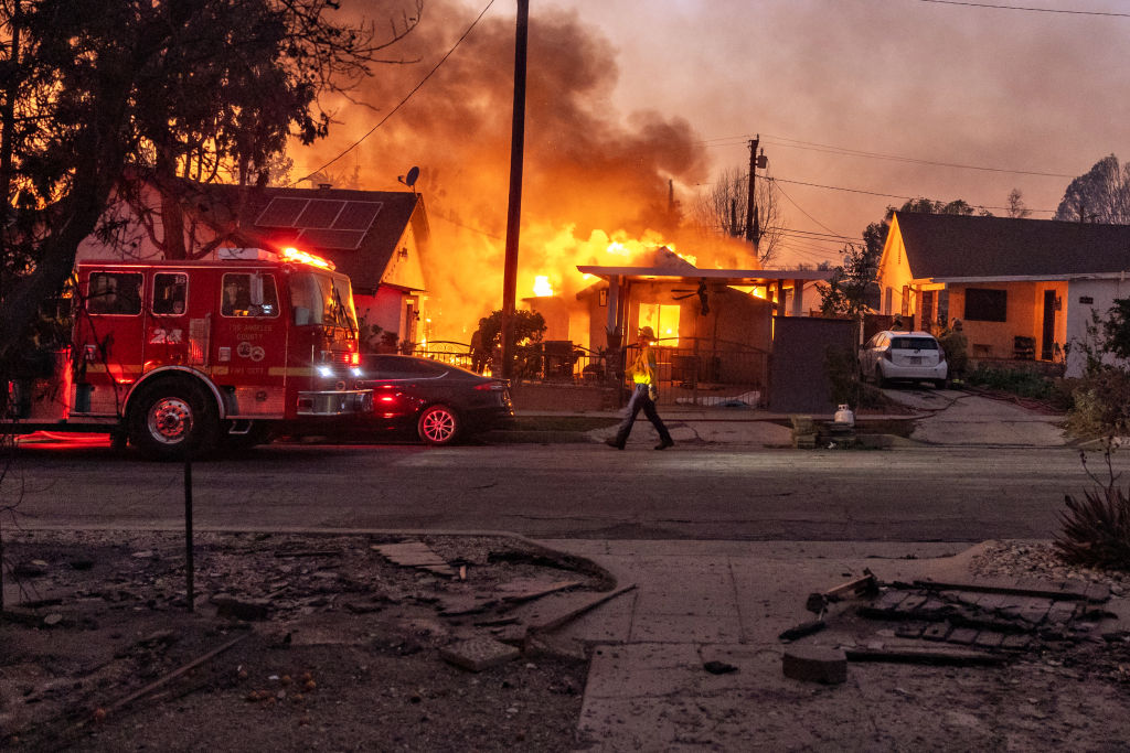 Incarcerated Firefighters Endure Harsh Conditions On The Frontlines Of Los Angeles Wildfires