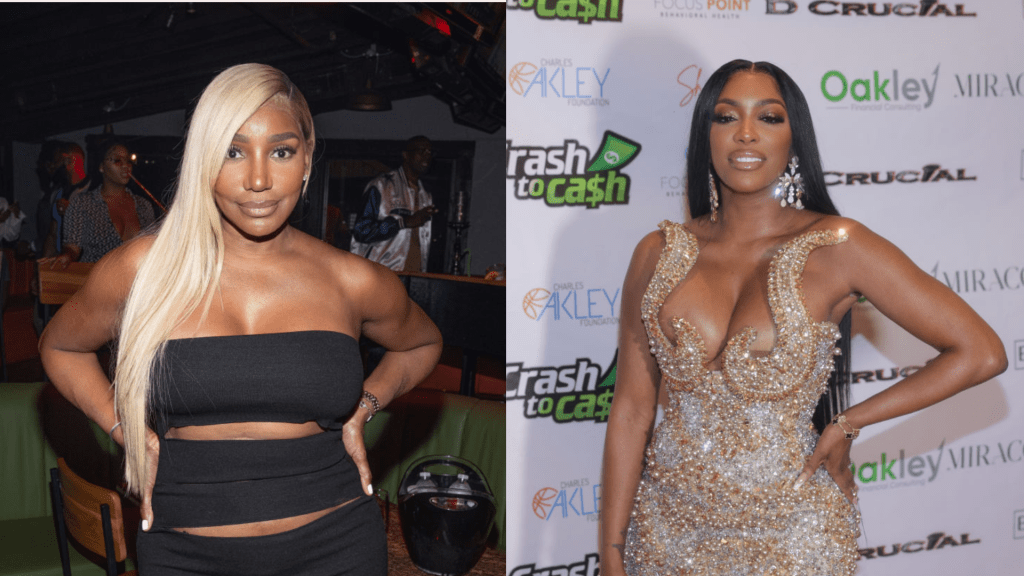 Nene Leakes And Porsha Williams Serve Golden Goddess In The Same LaQuan Smith Dress