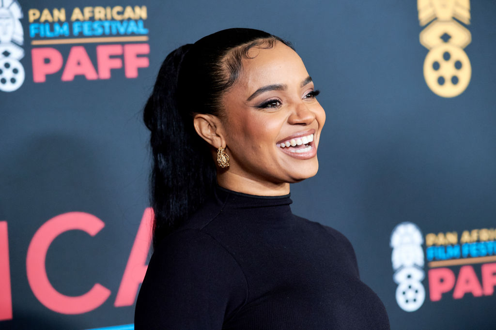 Kyla Pratt Serves Natural Glam At The 33rd Pan African Film Festival