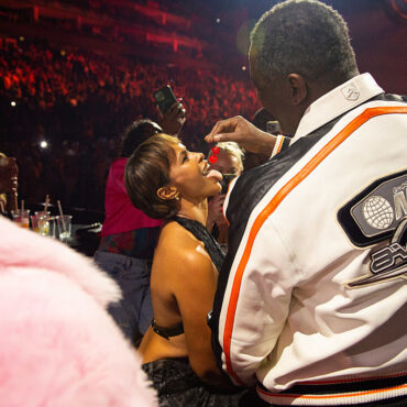 Usher, Idris Elba & A Juicy Cherry Moment Have Us In Our Feelings